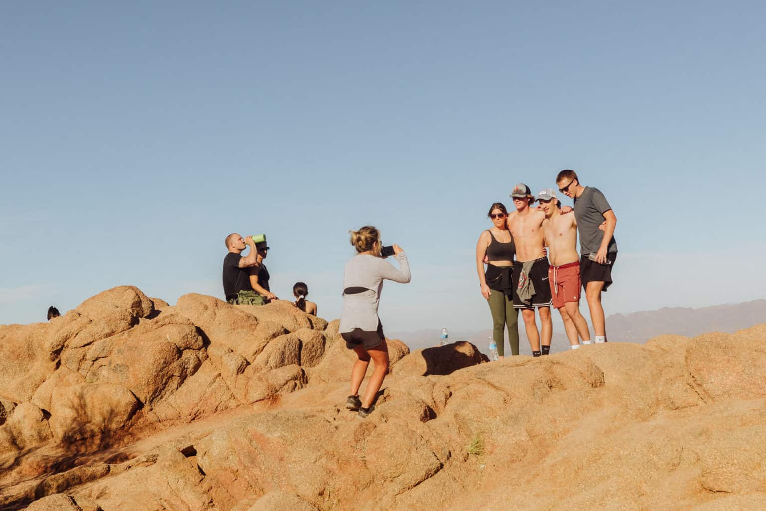 Hiking Camelback Mountain Az Echo Canyon Vs Cholla Trail Jared S