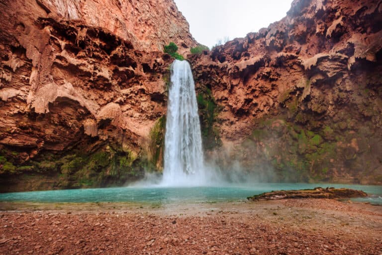 The Havasupai Waterfalls A Map Guide To Havasu Falls Jared S Detours