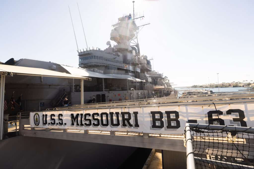 USS Battleship Missouri