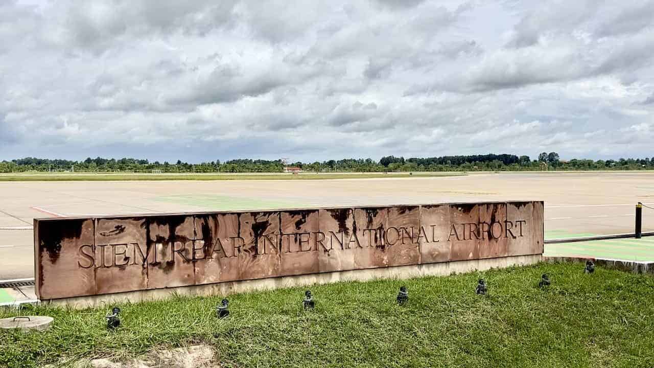 Siem Reap Airport Tarmac and Runway