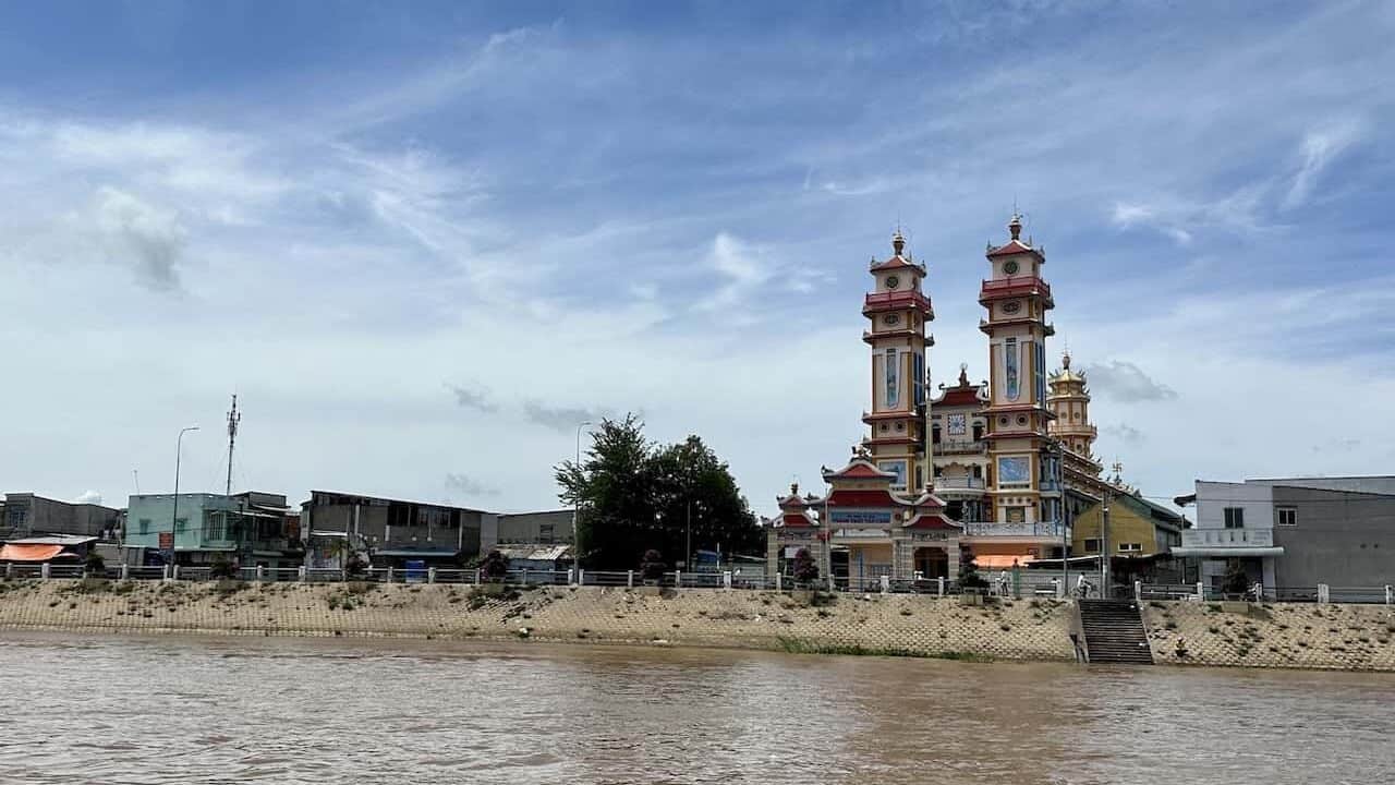 Tan Chau on the Mekong River