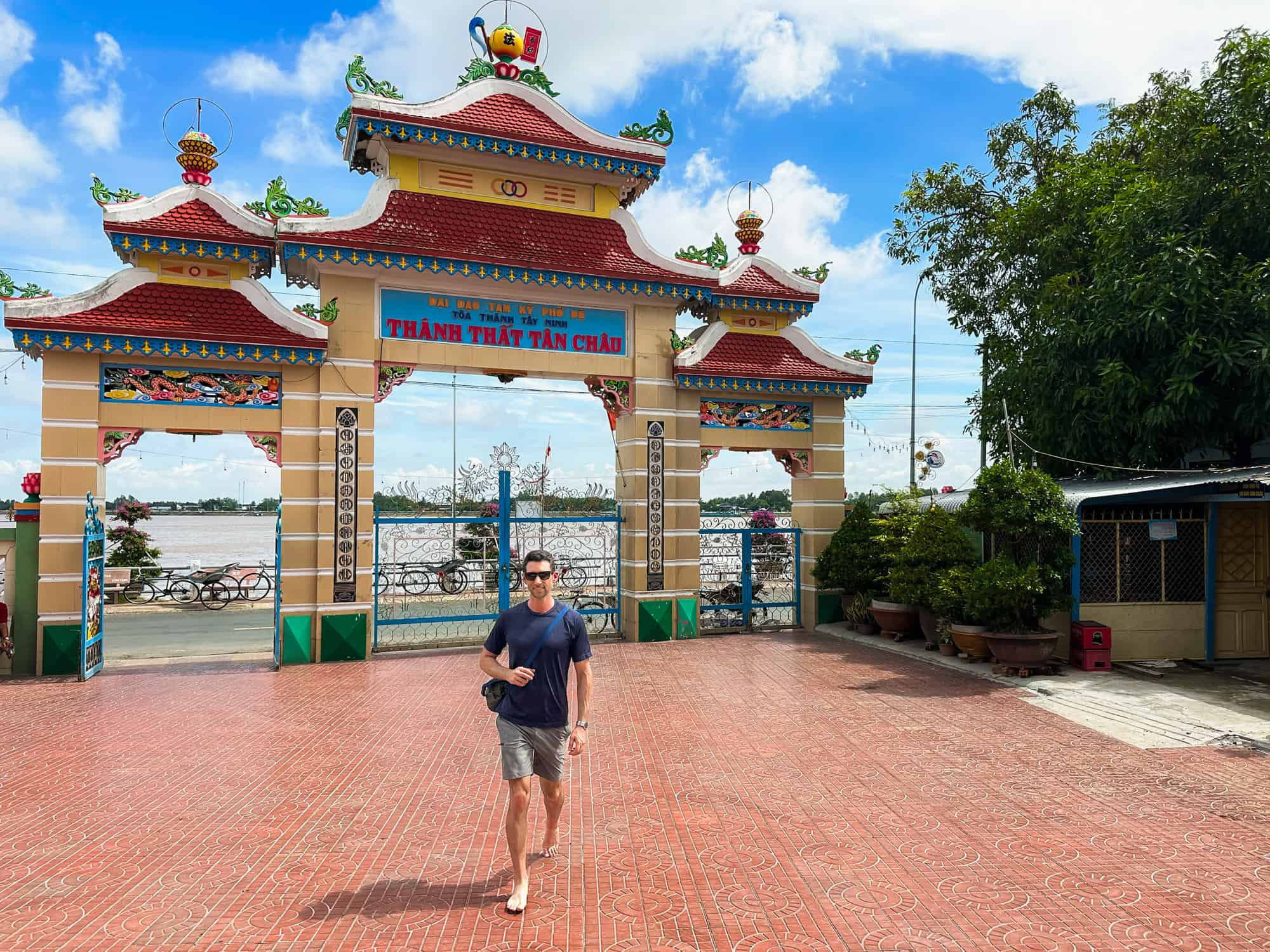 Jared Dillingham in Tan Chau, Vietnam