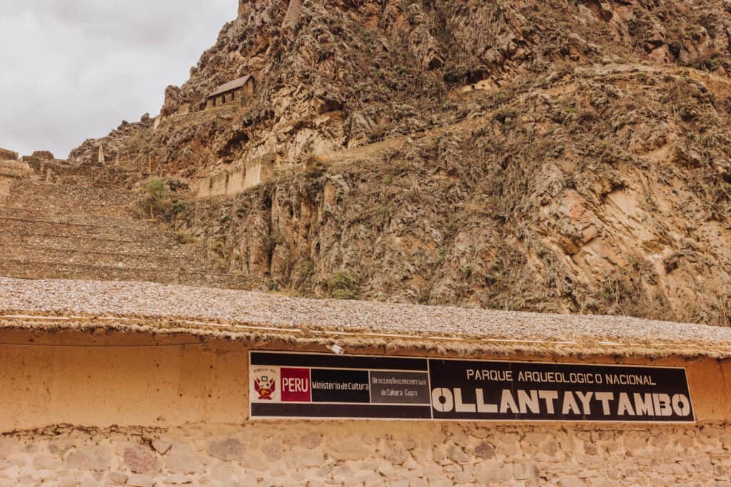 The Ollantaytambo Ruins