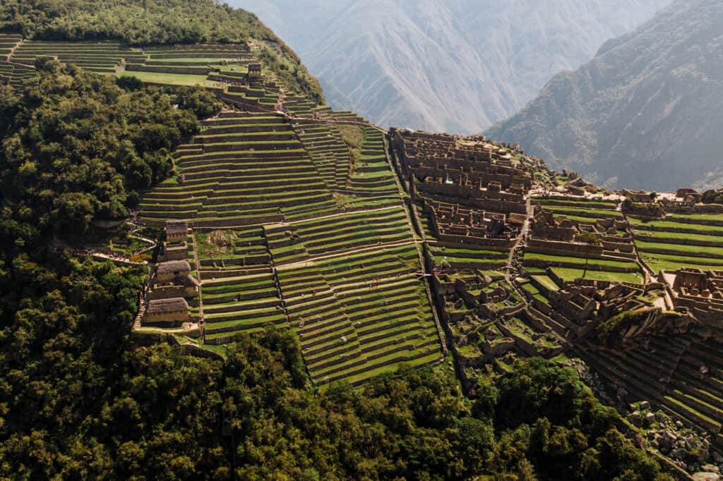 Machu Picchu terraces