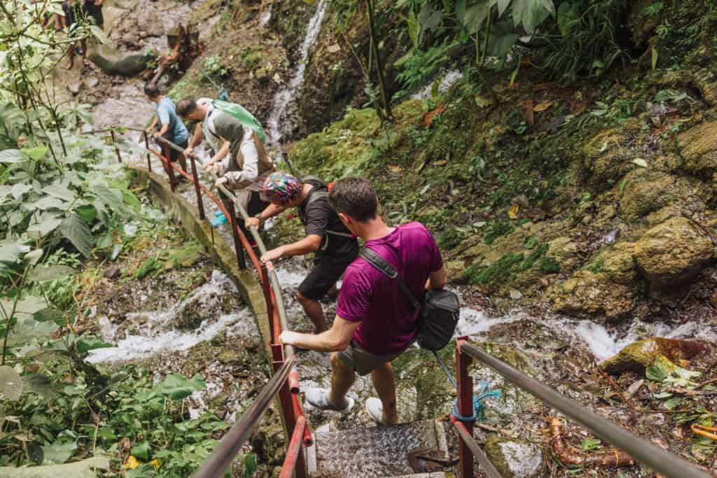 Hiking in Indonesia