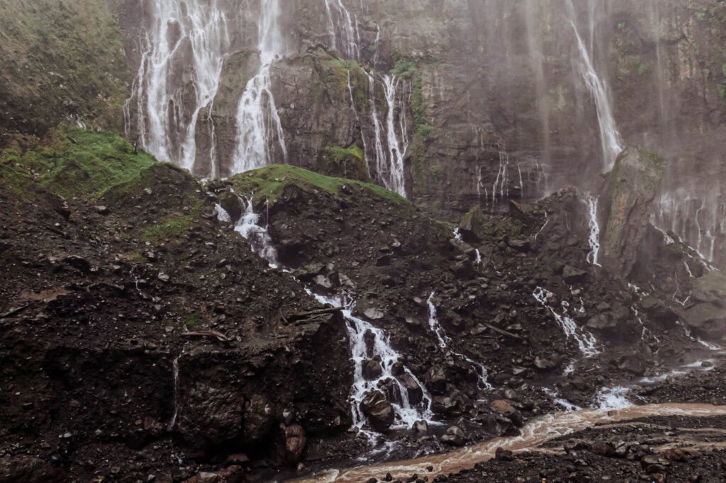 The "Thousand Falls" on East Java