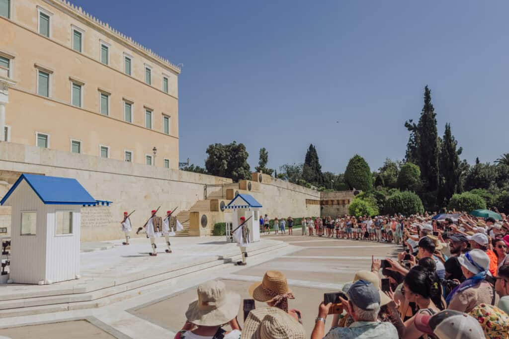 Changing of the Guard in Athens