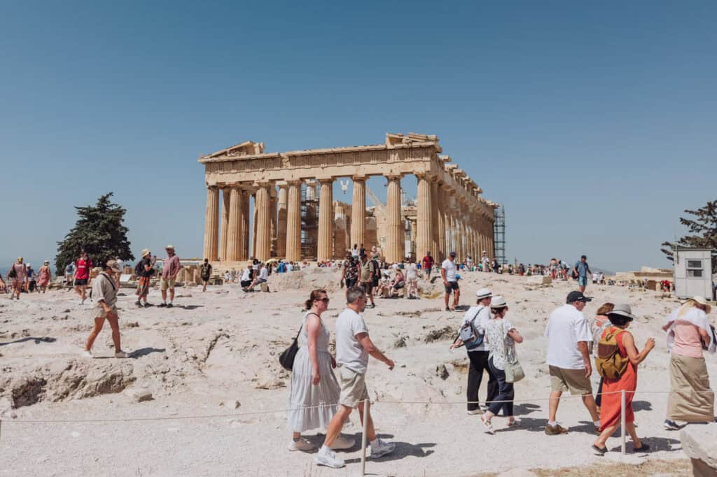 The Acropolis in June