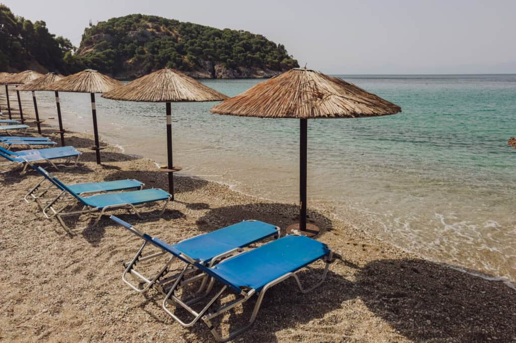 Stafylos Beach on Skopelos