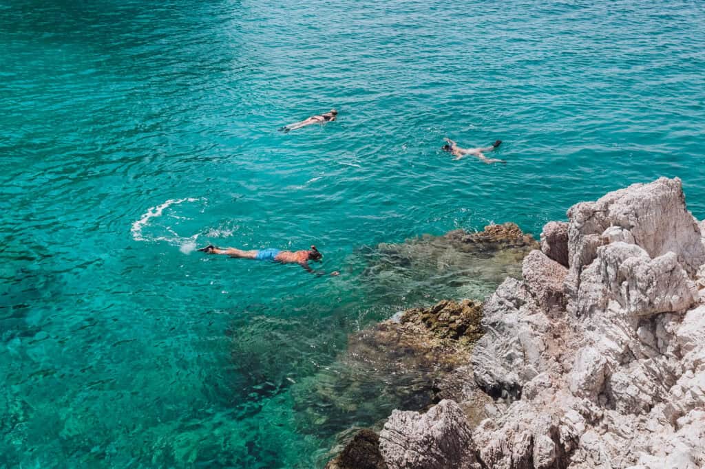 Snorkeling on Skopelos