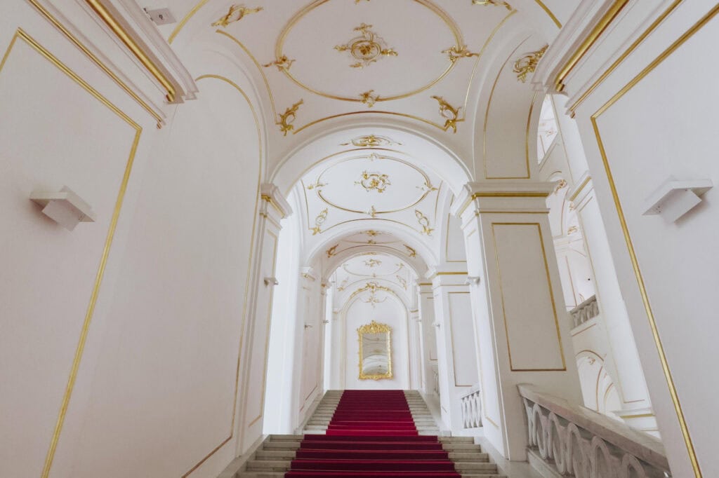 Inside Bratislava Castle