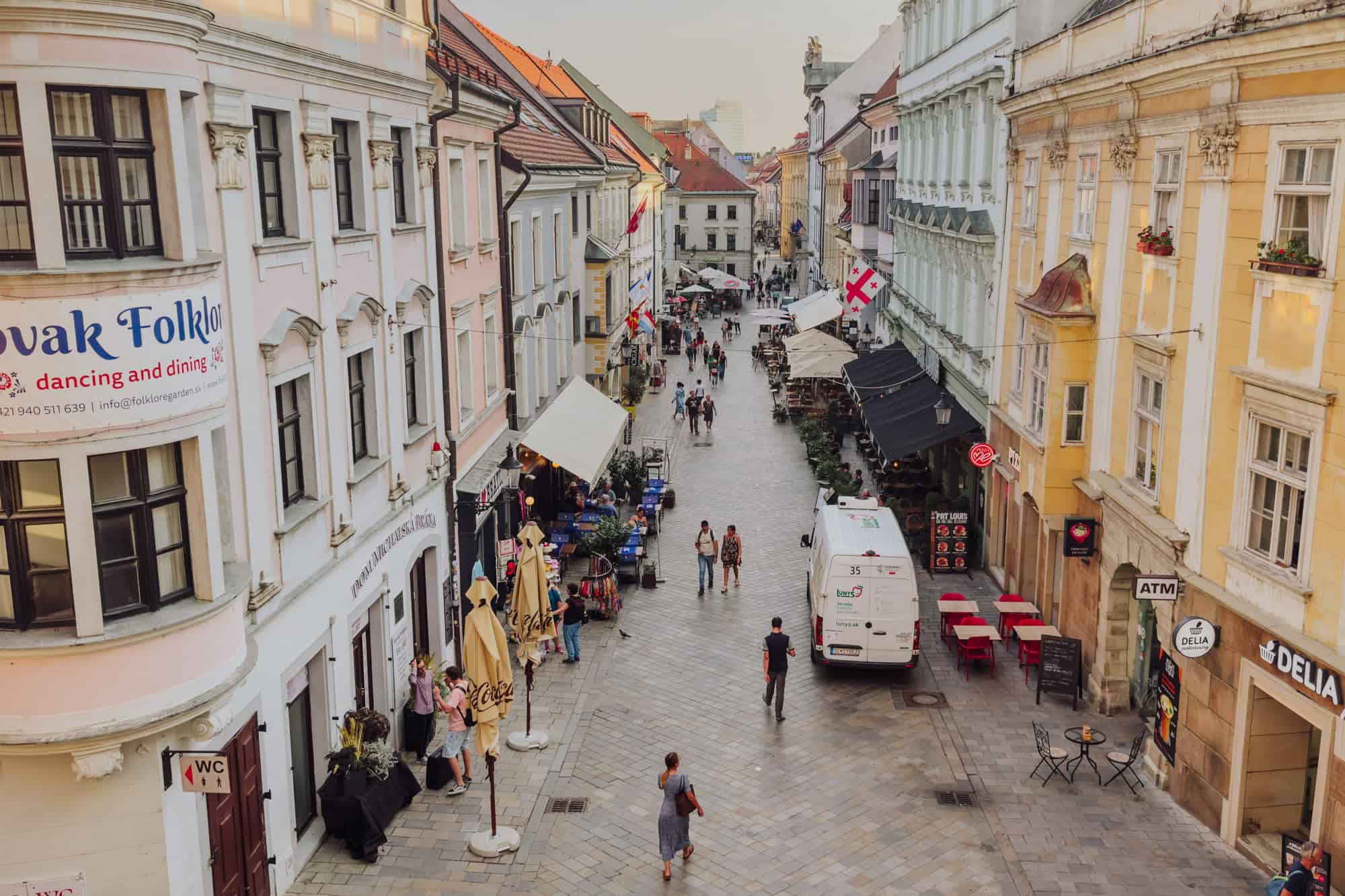 Medieval Old Town Bratislava, Slovakia