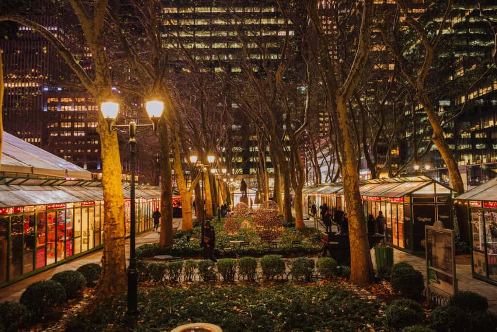 Bryant Park Winter Village