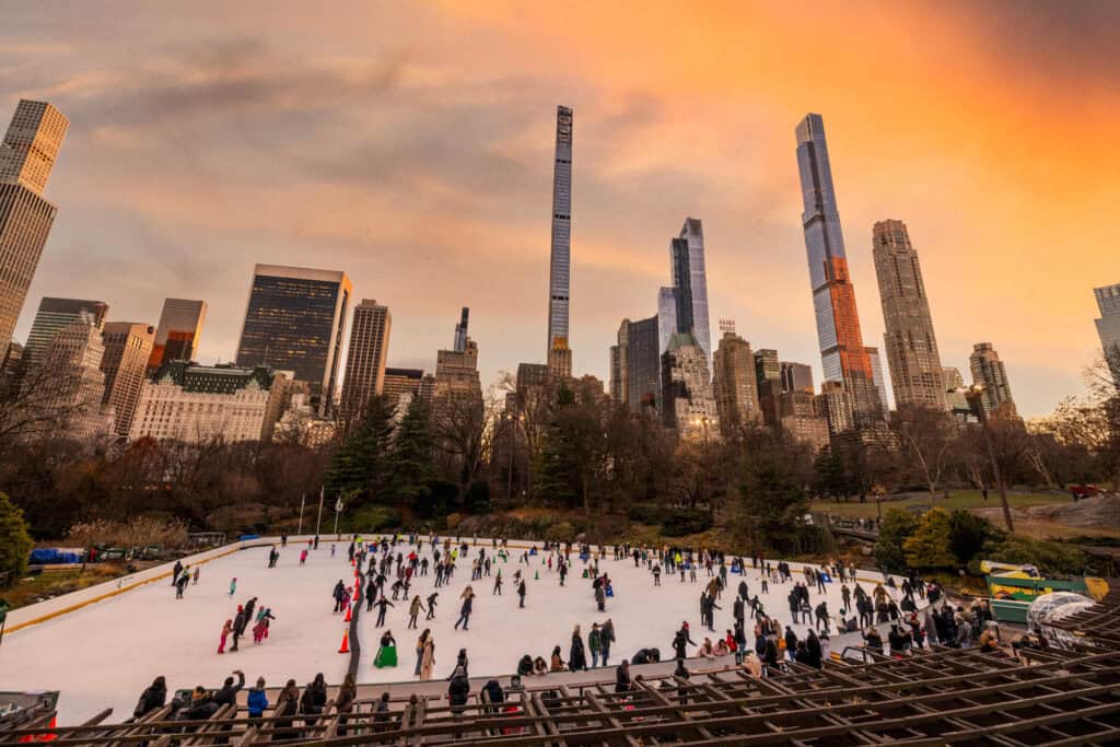 The Wollman Rink in Central Park