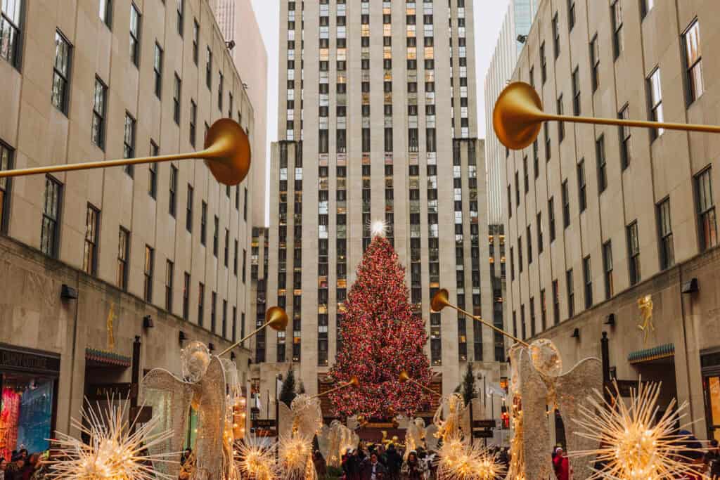 The Christmas Tree at Rockefeller Plaza