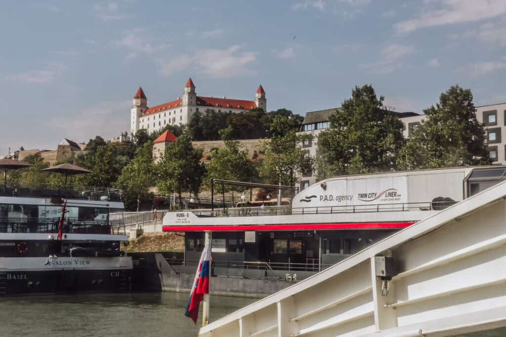 Vienna to Bratislava by boat or ferry