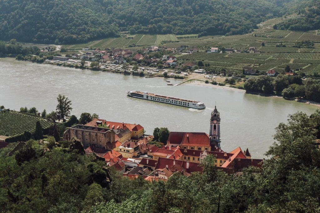 Durnstein, Austria, on the Danube River