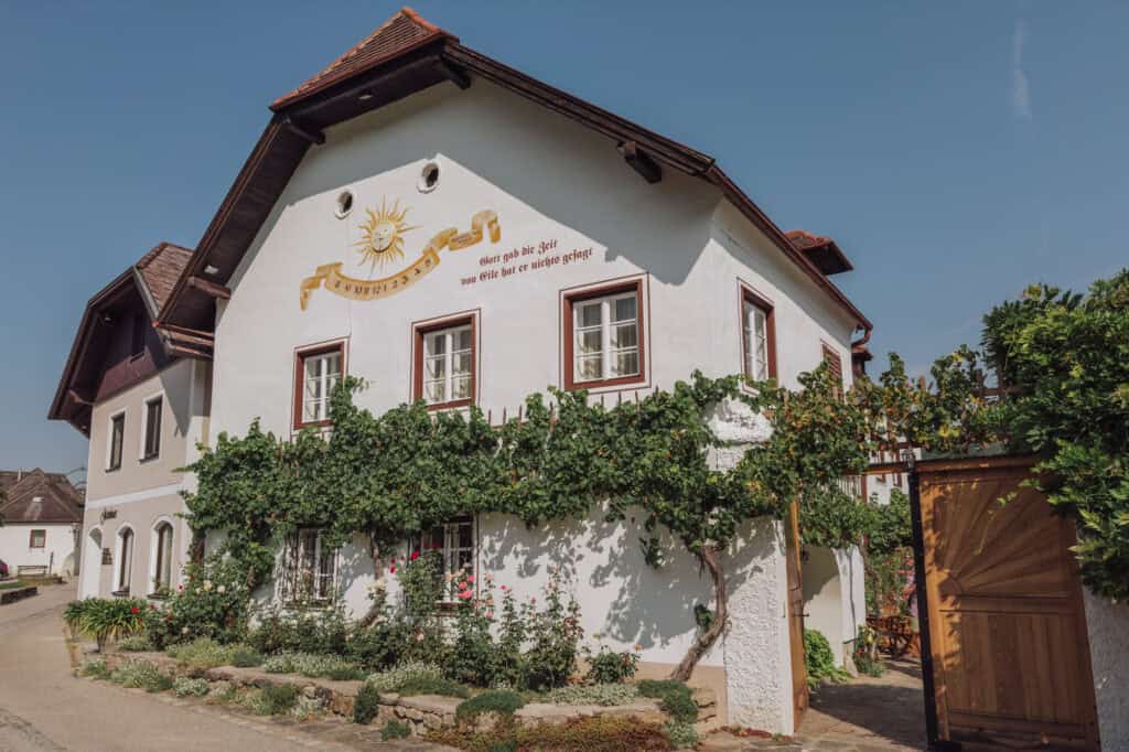 The Weinhauer Brustbauer Winery in Austria